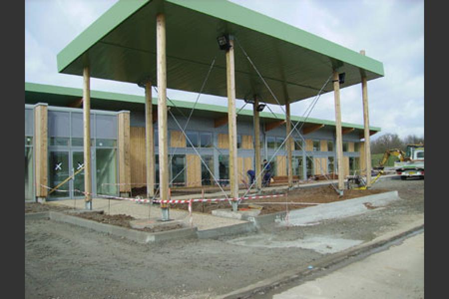 Chantier gymnase de la mothe